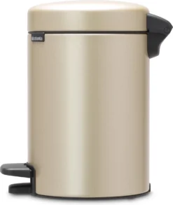 Brabantia NewIcon Prullenbak - 3 L - Metallic Gold -Brabantia Winkel 1013x1200