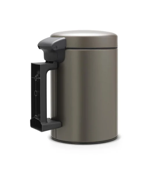 Brabantia NewIcon Wandafvalemmer - 3 L - Platinum -Brabantia Winkel