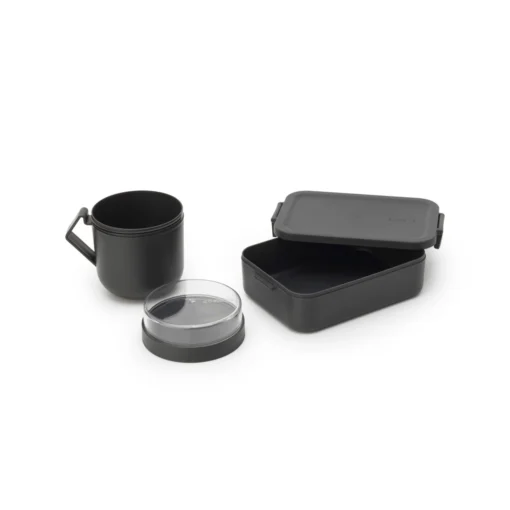 Brabantia Make En Take Lunchset 2 Delig Dark Grey -Brabantia Winkel 102 6665 2 1 1