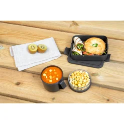 Brabantia Make En Take Lunchset 2 Delig Dark Grey -Brabantia Winkel 102 6665 5 1