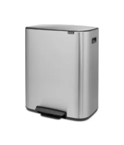 Brabantia Bo Prullenbak - 2 X 30 L - Matt Steel Fingerprint Proof -Brabantia Winkel 1029x1200 1