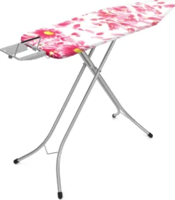 Brabantia Strijkplank B - Met Strijkerhouder - 124x38 Cm - Pink Santini -Brabantia Winkel 1056x1200