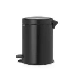 Brabantia NewIcon Prullenbak - 5 L - Matt Black -Brabantia Winkel 1108x1200