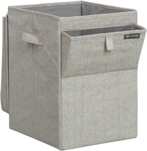 Brabantia Wasmand Met Deksel - Stapelbaar - 35 L - Grey -Brabantia Winkel 1170x1200 1