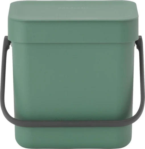 Brabantia Sort & Go Aanrecht Afvalbakje - 3 L - Fir Green -Brabantia Winkel