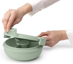 Brabantia Make & Take Salade Lunchbox - 1,3 L - Kunststof - Jade Green -Brabantia Winkel 1200x1045