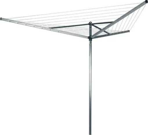 Brabantia Essential Droogmolen 30 Meter - Met Bodemhuls - Metallic Grey -Brabantia Winkel 1200x1100 2