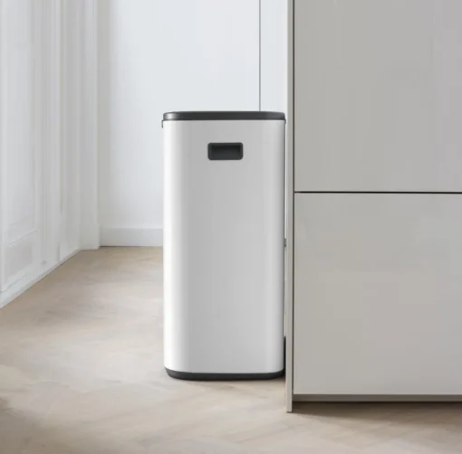 Brabantia Bo Touch Bin Prullenbak - 2 X 30 L - White -Brabantia Winkel 1200x1181 2