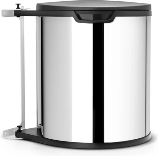 Brabantia Built-in-Bin Prullenbak - 15 L - Brilliant Steel -Brabantia Winkel