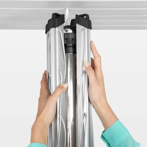 Brabantia Lift-O-Matic Droogmolen Met Grondanker - 40 M - Zilvergrijs -Brabantia Winkel 1200x1200 158