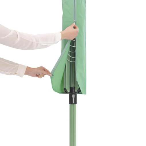 Brabantia Lift-O-Matic Droogmolen Met Metalen Grondanker, Beschermhoes, Wasknijpertasje En Wasknijpers - 50 M - Leaf Green -Brabantia Winkel 1200x1200 192