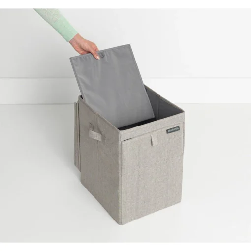 Brabantia Wasmand Met Deksel - Stapelbaar - 35 L - Grey -Brabantia Winkel 1200x1200 232