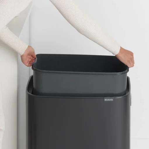 Brabantia Bo Touch Bin Prullenbak - 60 L - Matt Black -Brabantia Winkel 1200x1200 264