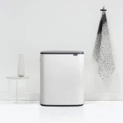 Brabantia Bo Touch Bin Prullenbak - 2 X 30 L - White -Brabantia Winkel 1200x1200 276