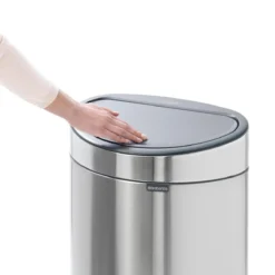 Brabantia Touch Bin Prullenbak - 40 L - Matt Steel Fingerprint Proof -Brabantia Winkel 1200x1200 295