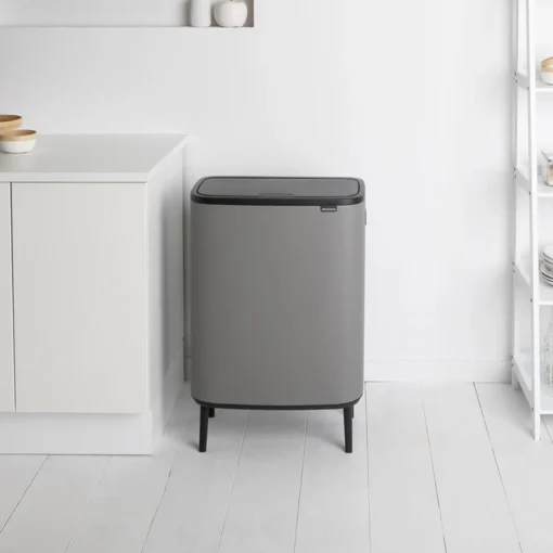 Brabantia - Bo Touch Bin Hi 2 X 30 L Mineral C Grey -Brabantia Winkel 1200x1200 313