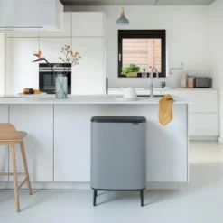 Brabantia - Bo Touch Bin Hi 2 X 30 L Mineral C Grey -Brabantia Winkel 1200x1200 315