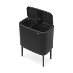 Brabantia Bo Touch Bin 11+23 Liter - Mat Zwart - -Brabantia Winkel 1200x1200 75