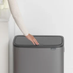 Brabantia Bo Touch Bin Prullenbak - 2 X 30 L - Platinum -Brabantia Winkel 1200x1200 79