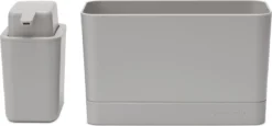 Brabantia SinkSide Aanrecht Organizer - Set 2-delig - Mid Grey -Brabantia Winkel 1200x558