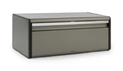 Brabantia Broodtrommel - Met Klepdeksel - Platinum -Brabantia Winkel 1200x693