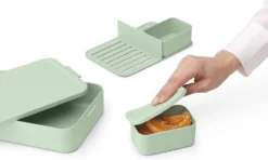 Brabantia Make & Take Bento Lunchbox Incl Bentobox- Large - Kunststof - Jade Green -Brabantia Winkel 1200x718