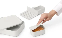 Brabantia Make & Take Bento Lunchbox Incl Bentobox - Large - Kunststof - Light Grey -Brabantia Winkel 1200x744