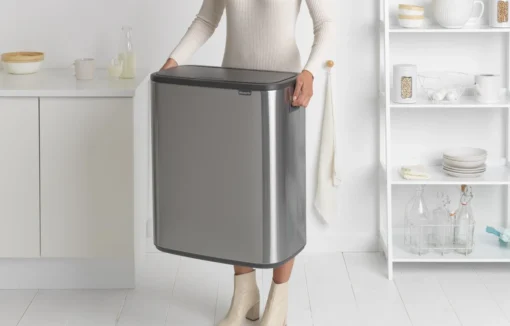 Brabantia Bo Touch Bin Prullenbak - 2 X 30 L - Matt Steel Fingerprint Proof -Brabantia Winkel 1200x766 16