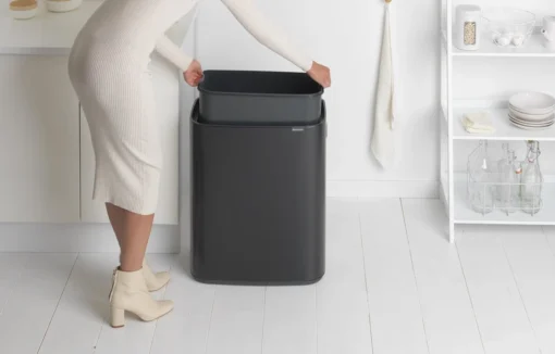 Brabantia Bo Touch Bin Prullenbak - 60 L - Matt Black -Brabantia Winkel 1200x766 8