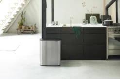 Brabantia Bo Touch Bin Prullenbak - 2 X 30 L - Matt Steel Fingerprint Proof -Brabantia Winkel 1200x799 106