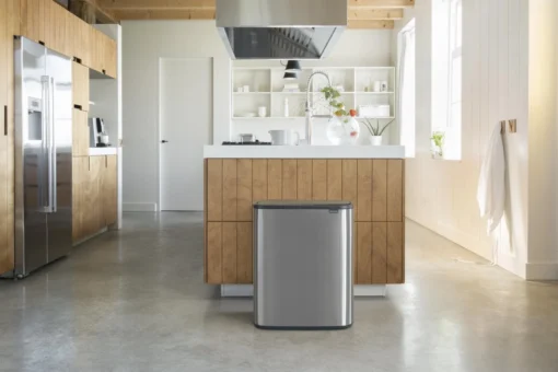 Brabantia Bo Touch Bin Prullenbak - 2 X 30 L - Matt Steel Fingerprint Proof -Brabantia Winkel 1200x799 107