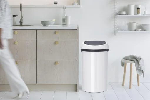 Brabantia Touch Bin Prullenbak - 60 L - White -Brabantia Winkel 1200x799 17