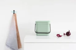 Brabantia Sort & Go Aanrecht Afvalbakje - 3 L - Jade Green -Brabantia Winkel 1200x799 35