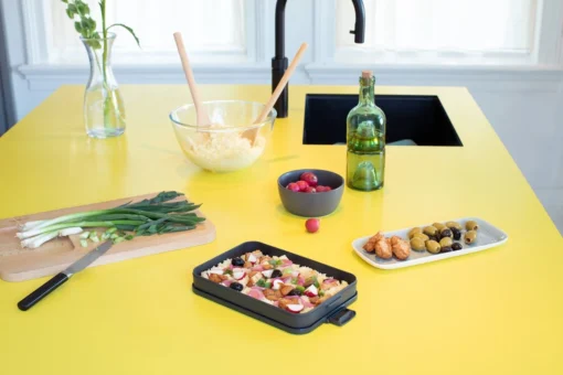 Brabantia Make & Take Lunchbox - Plat - Kunststof - Dark Grey -Brabantia Winkel 1200x800 56