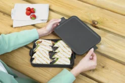 Brabantia Make & Take Lunchbox - Plat - Kunststof - Dark Grey -Brabantia Winkel 1200x800 58