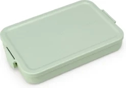 Brabantia Make & Take Lunchbox - Plat - Kunststof - Jade Green -Brabantia Winkel 1200x838