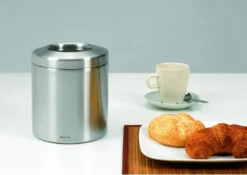 Brabantia Tafelafvalbakje - 2.3 L - Matt Steel -Brabantia Winkel 1200x850