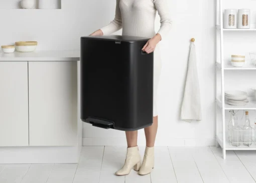 Brabantia Bo Prullenbak - 2 X 30 L - Matt Black -Brabantia Winkel 1200x857 4