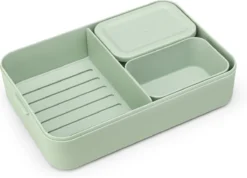 Brabantia Make & Take Bento Lunchbox Incl Bentobox- Large - Kunststof - Jade Green -Brabantia Winkel 1200x867 2