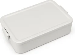 Brabantia Make & Take Bento Lunchbox Incl Bentobox - Large - Kunststof - Light Grey -Brabantia Winkel 1200x873