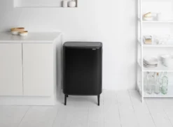 Brabantia - Bo Touch Bin Hi 60 L Matt Black -Brabantia Winkel 1200x884