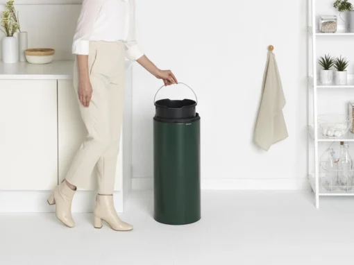 Brabantia Touch Bin Prullenbak - 30 L - Pine Green -Brabantia Winkel