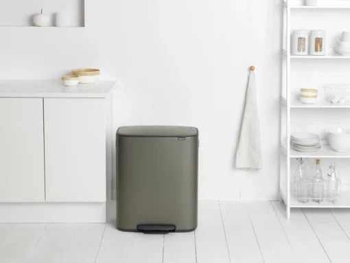 Brabantia Bo Prullenbak - 60 L - Platinum -Brabantia Winkel 1200x900 119