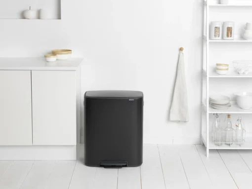 Brabantia Bo Prullenbak - 60 L - Matt Black -Brabantia Winkel 1200x900 138