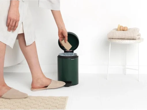 Brabantia NewIcon Prullenbak - 3 L - Pine Green -Brabantia Winkel