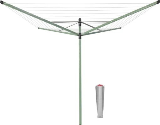 Brabantia Lift-O-Matic Droogmolen Met Grondanker - 50 M - Leaf Green -Brabantia Winkel 1200x937 7