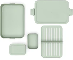 Brabantia Make & Take Bento Lunchbox Incl Bentobox- Large - Kunststof - Jade Green -Brabantia Winkel 1200x996