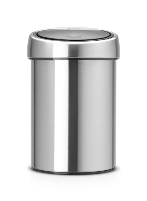 Brabantia Touch Bin 3 Liter Matt Steel Fingerprint Proof -Brabantia Winkel 1664eaba84e42b8f45799df1be19269a