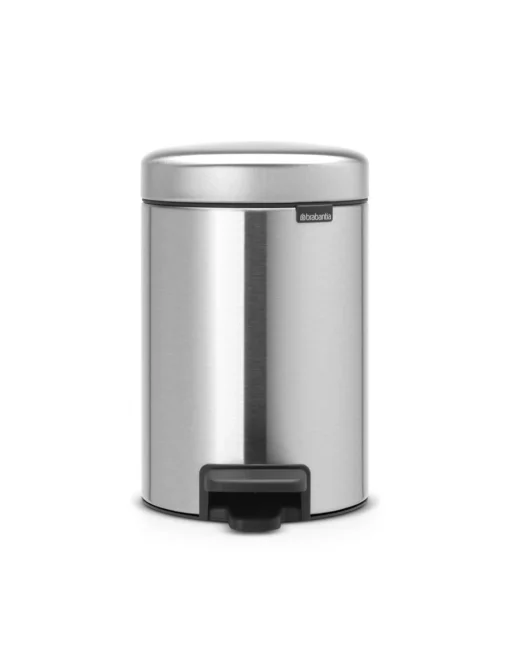 Brabantia Pedaalemmer Newlcon 3 Liter Matt Steel Fingerprint Proof -Brabantia Winkel 1de97fb669eb8e285a033d1e5e41e639