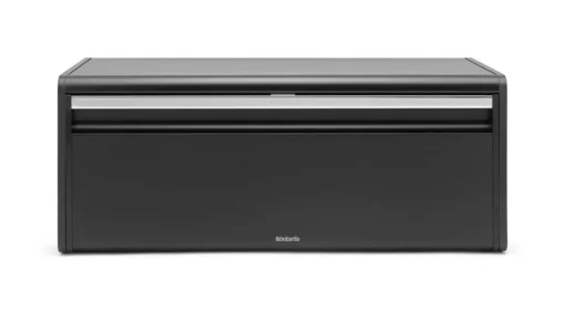 Brabantia Broodtrommel Met Klepdeksel Matt Black -Brabantia Winkel 21ea6e2472e4fed7d30d99943f397f2f